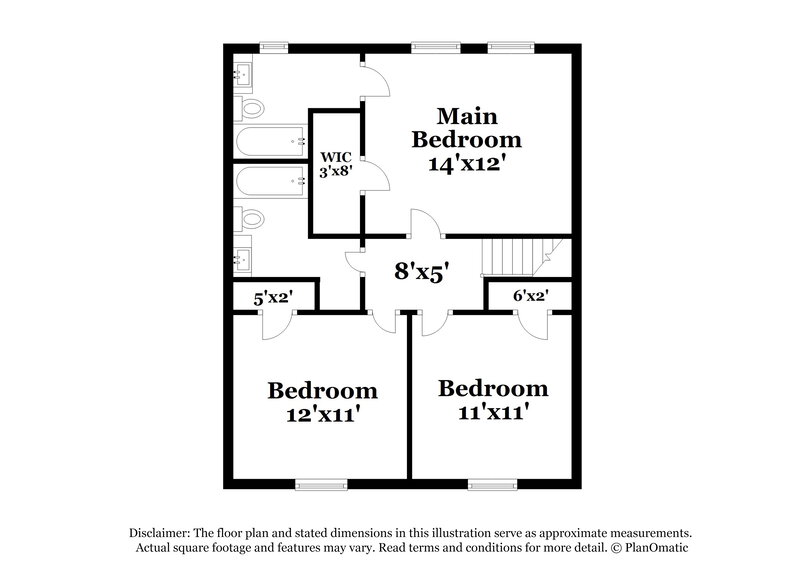 1,775/Mo, 812 Overlook Trl Canton, GA 30115 Floor Plan View 2