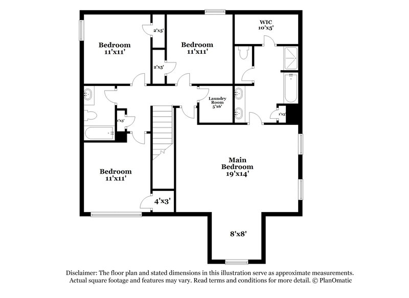 2,505/Mo, 121 Danville Trl Dallas, GA 30132 Floor Plan View