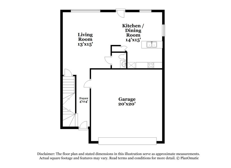 1,795/Mo, 3736 Longview Dr Douglasville, GA 30135 Floor Plan View