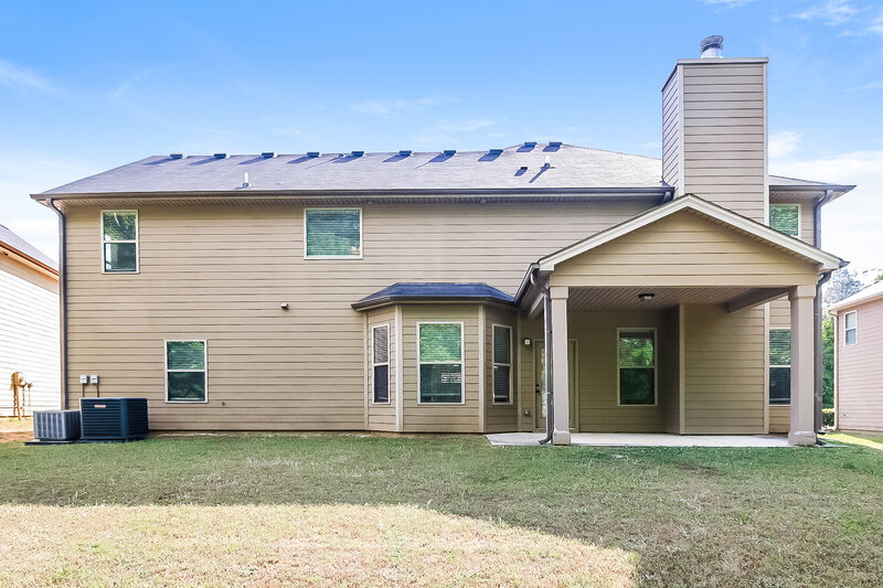 2,875/Mo, 9105 Overlook Dr Jonesboro, GA 30238 Rear View
