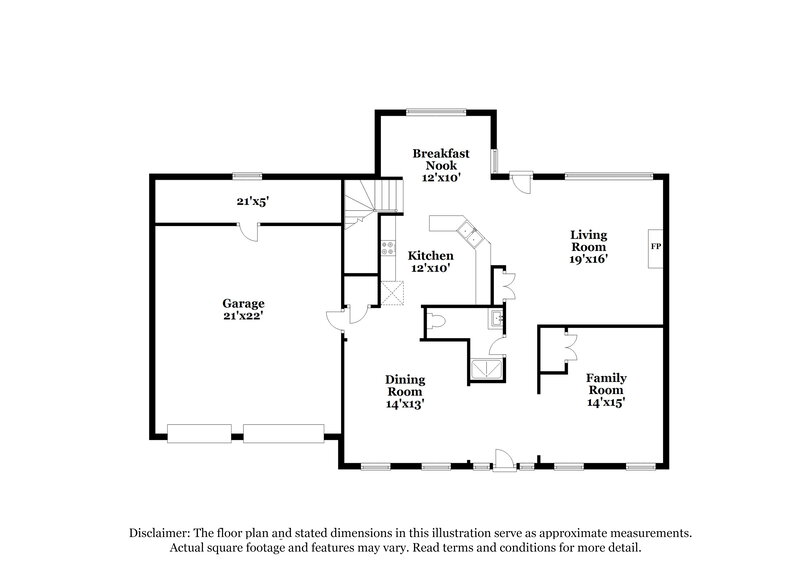 2,855/Mo, 3 Wyndham Ct Powder Springs, GA 30127 Floor Plan View