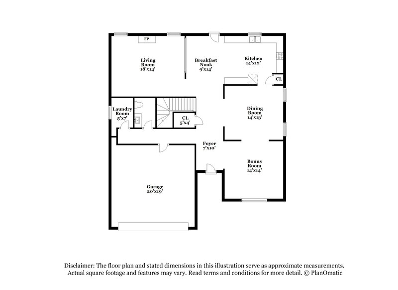2,235/Mo, 50 Saint Charles Pl Sharpsburg, GA 30277 Floor Plan View