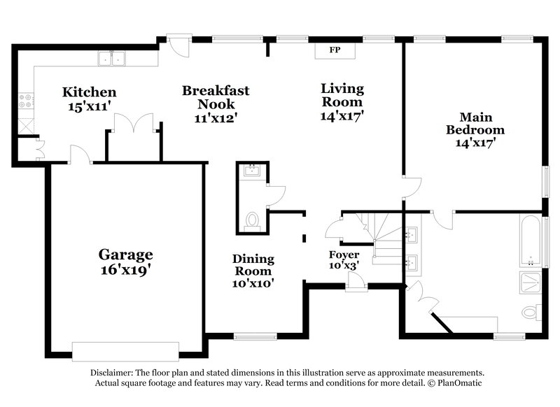 1,960/Mo, 170 Glenwood Ct Hampton, GA 30228 Floor Plan View