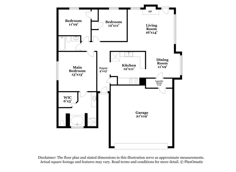 1,845/Mo, 150 GingerCake Ct Fayetteville, GA 30214 Floor Plan View