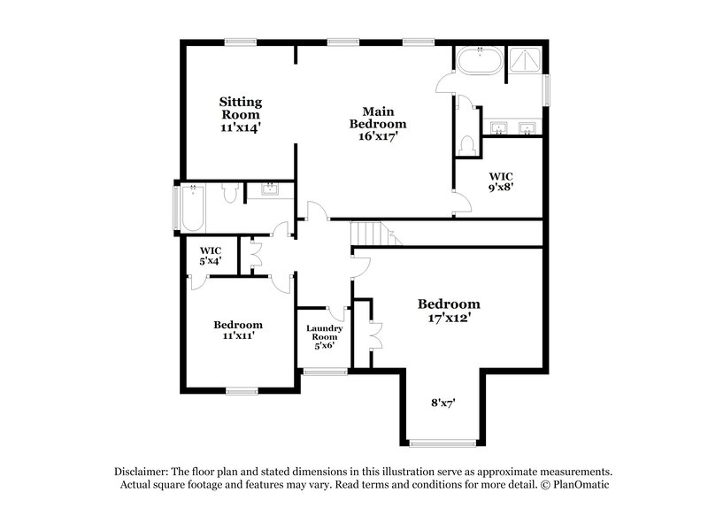 1,970/Mo, 119 Crescent Brook Xing Dallas, GA 30157 Floorplan View 2