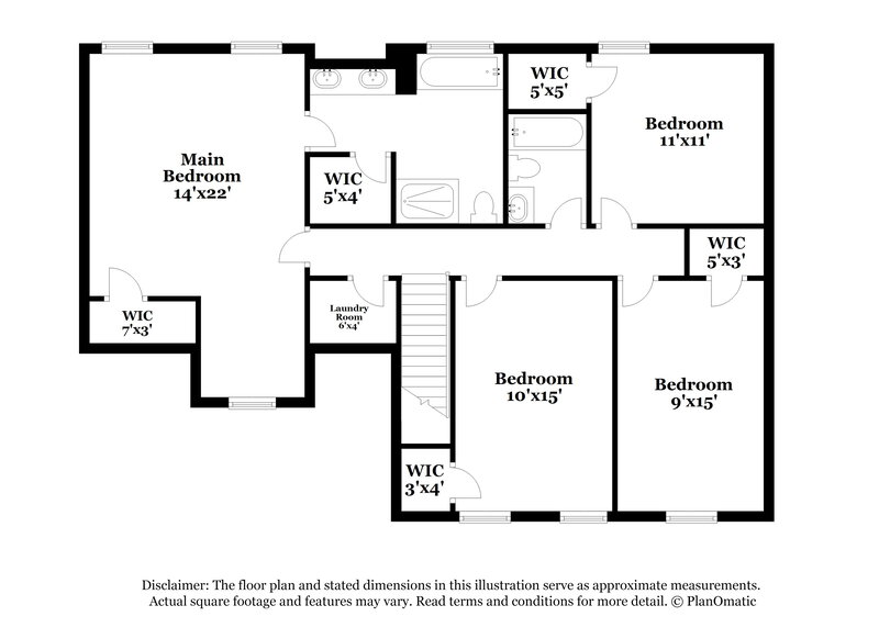 2,170/Mo, 115 Quarry Cir Griffin, GA 30224 Floor Plan View