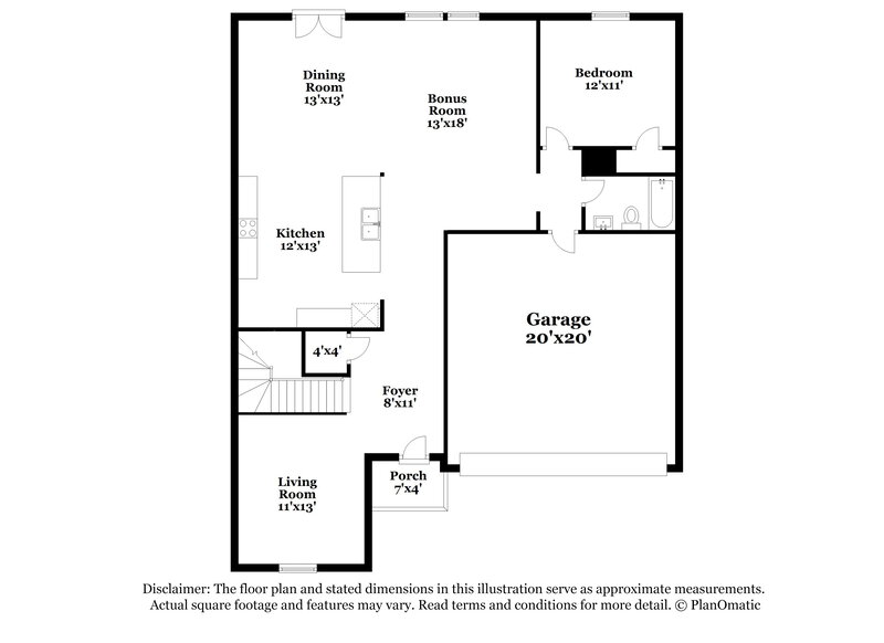 2,310/Mo, 22 Seattle Slew Way Cartersville, GA 30120 Floorplan View