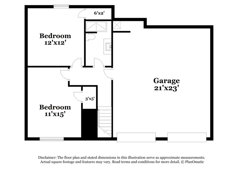 2,660/Mo, 2096 Dylan Ct Ellenwood, GA 30294 Floorplan View