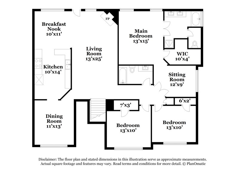 2,615/Mo, 2452 Temple View Dr Snellville, GA 30078 Floor Plan View