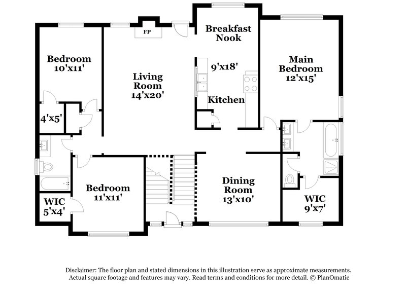 2,325/Mo, 511 Saddle Ridge Dr Bethlehem, GA 30620 Floor Plan View