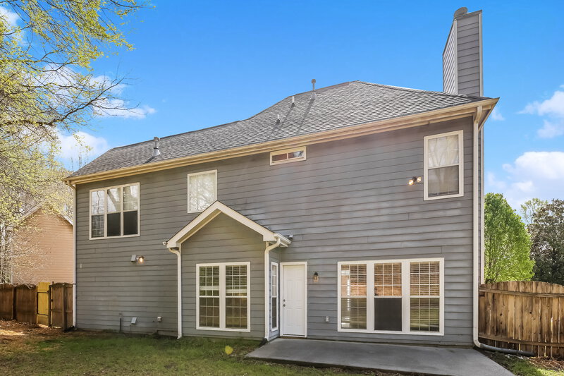 2,645/Mo, 802 Pinder Point Ct Lawrenceville, GA 30043 Rear View