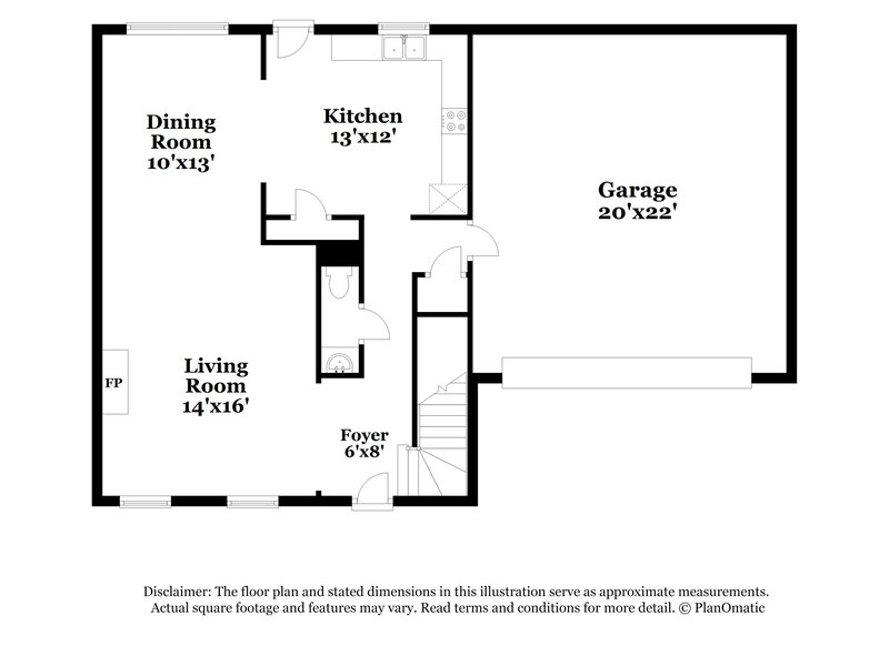2,170/Mo, 100 Quarry Cir Griffin, GA 30224 Floor Plan View