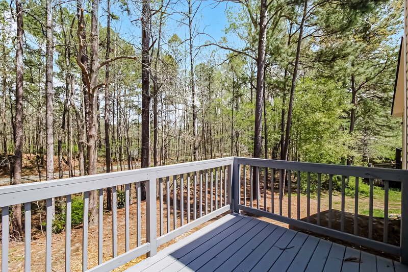 1,725/Mo, 108 W Bridge Dr Dallas, GA 30157 Rear Porch View