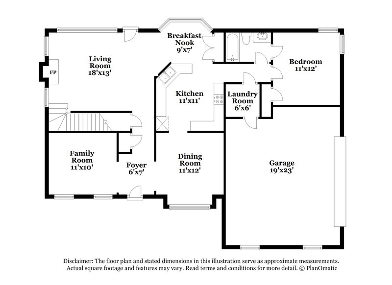 2,640/Mo, 125 Moss Pointe Dr McDonough, GA 30253 Floor Plan View