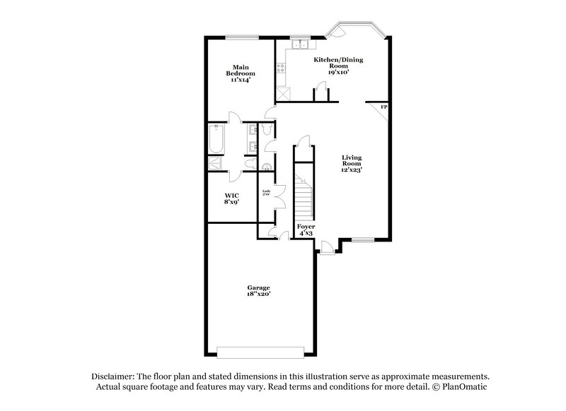 2,250/Mo, 673 Assolas Ct Fairburn, GA 30213 Floor Plan View 2