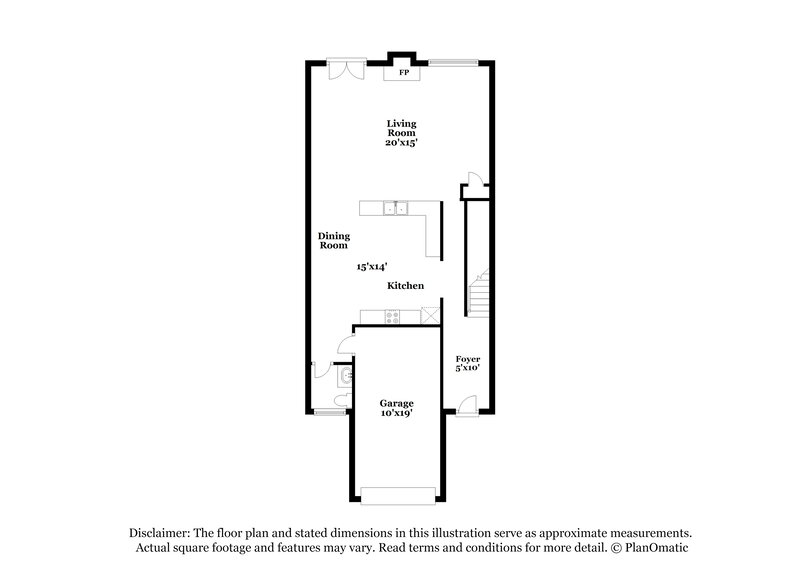 1,930/Mo, 2883 Windsor Forrest Ct College Park, GA 30349 Floor Plan View 2