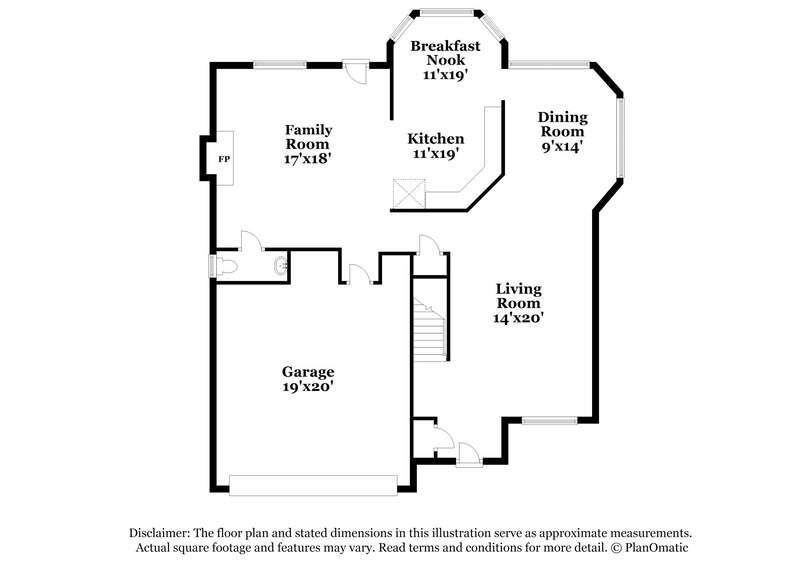 3,150/Mo, 20 Grayson Ln Covington, GA 30016 Floor Plan View
