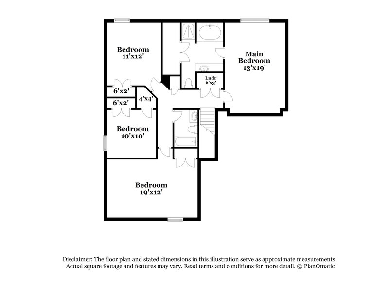 3,150/Mo, 20 Grayson Ln Covington, GA 30016 Floor Plan View 2