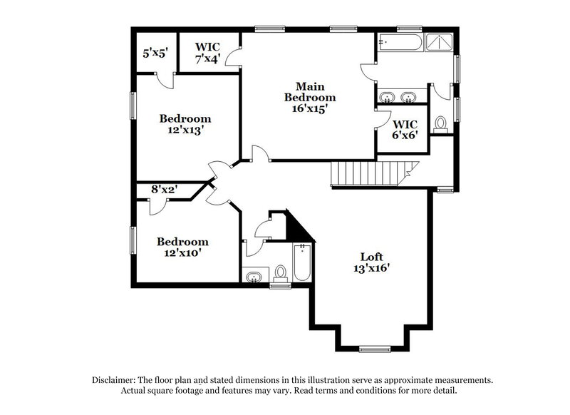 2,280/Mo, 3122 Normandy Rdg Lawrenceville, GA 30044 Floor Plan View 2