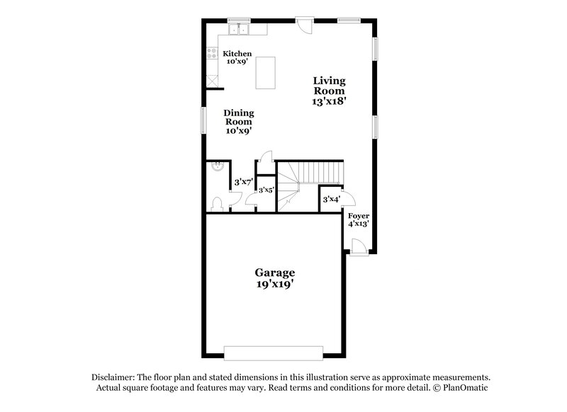 2,255/Mo, 3684 Battle Pass Fairburn, GA 30213 Floor Plan View