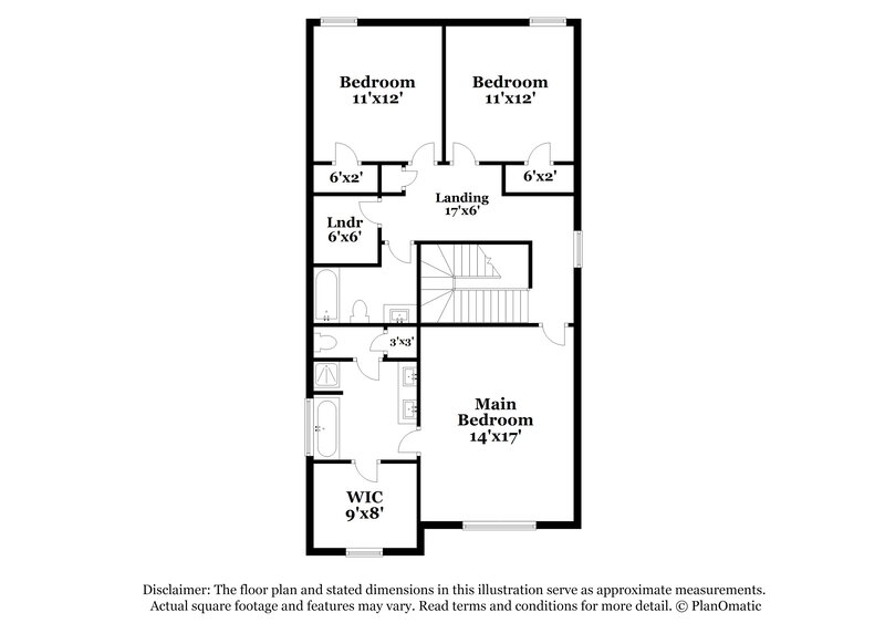 2,255/Mo, 3684 Battle Pass Fairburn, GA 30213 Floor Plan View 2