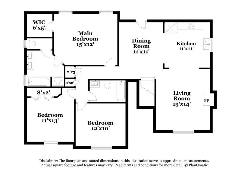 2,840/Mo, 374 Morning Star Dr Temple, GA 30179 Floor Plan View 3
