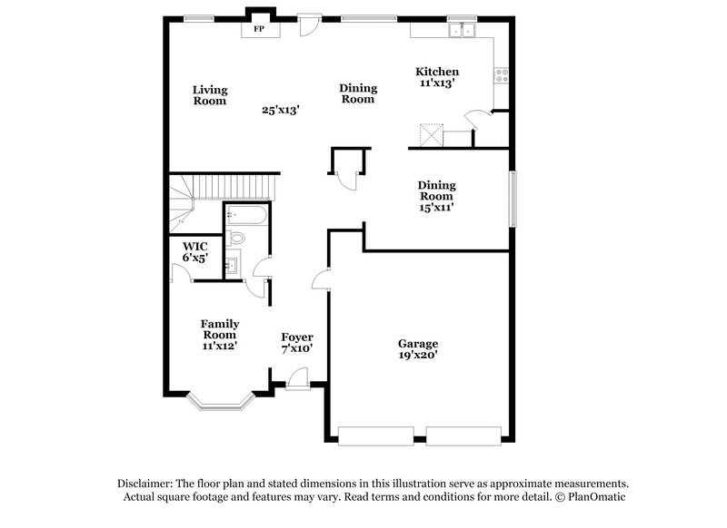 3,740/Mo, 3051 Berthas Overlook Douglasville, GA 30135 Floor Plan View