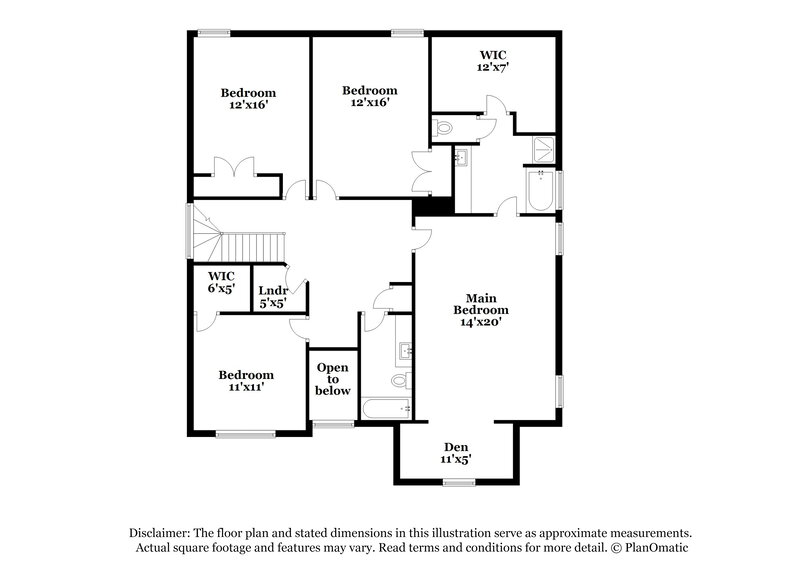 3,740/Mo, 3051 Berthas Overlook Douglasville, GA 30135 Floor Plan View 2