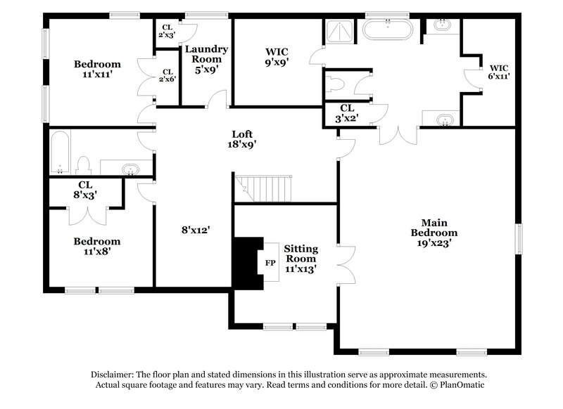 2,560/Mo, 4093 Hodgdon Corners Dr Lithonia, GA 30038 Floorplan View 2