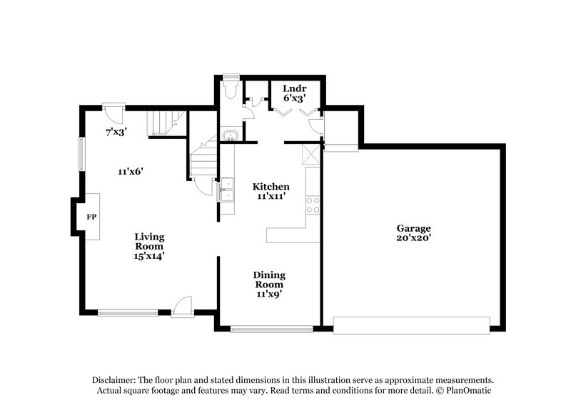2,275/Mo, 350 Madison Ave Hampton, GA 30228 Floorplan View