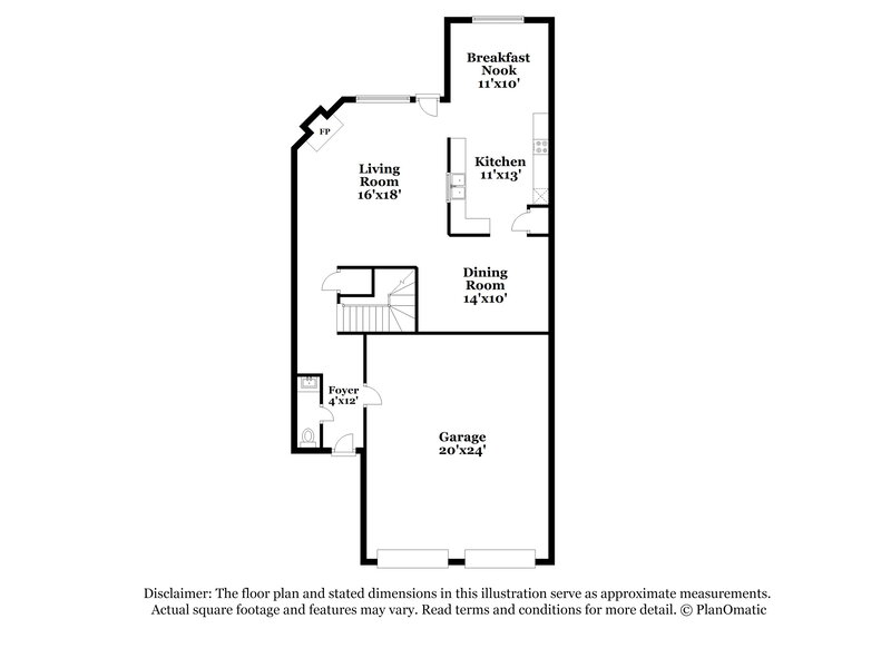 1,845/Mo, 142 Southwind Ln Newnan, GA 30265 Floor Plan View