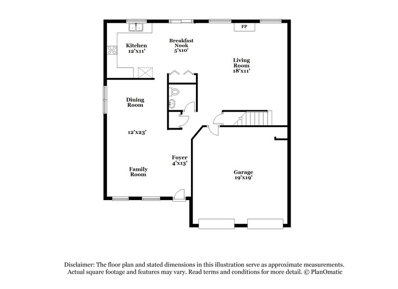 2,400/Mo, 6285 Whirlaway Dr Cumming, GA 30040 Floorplan View 2