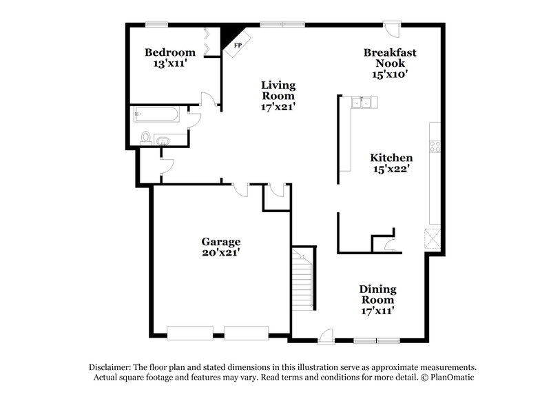 2,340/Mo, 1544 Denver Way Locust Grove, GA 30248 Floorplan View 2