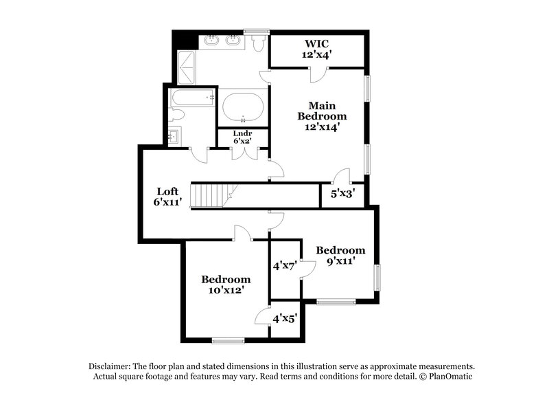 1,895/Mo, 42 Everette Cir Cartersville, GA 30120 Floor Plan View 2