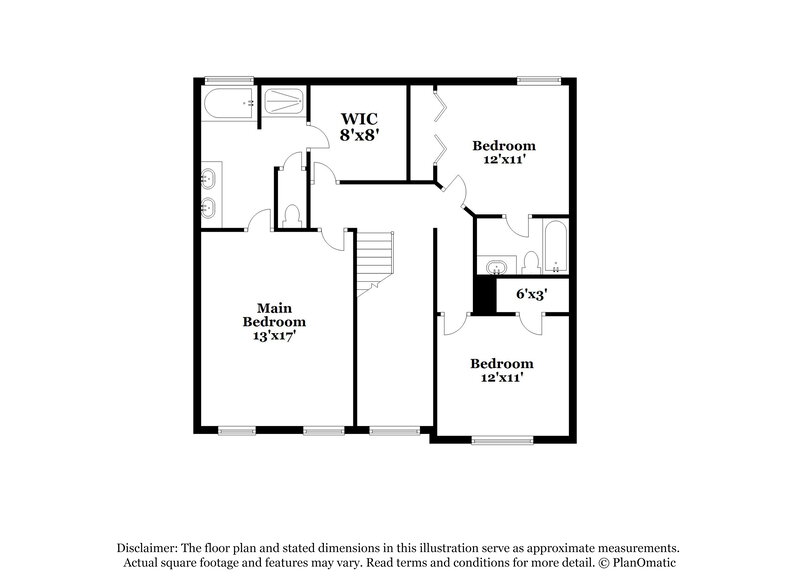 2,190/Mo, 209 Chamberlyn Ln Hiram, GA 30141 Floorplan View 2