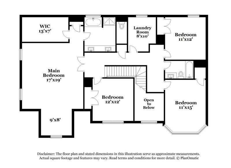 2,930/Mo, 1194 Kilrush Dr SE Mableton, GA 30126 Floor Plan View