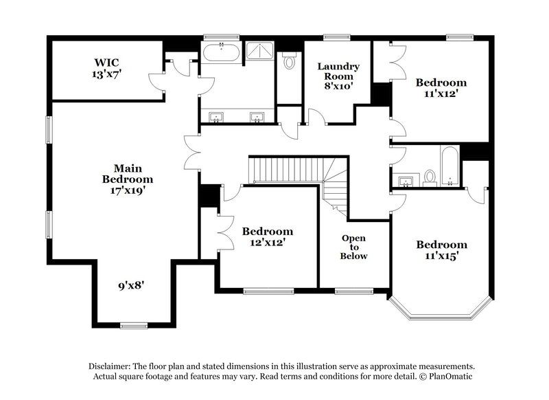 3,265/Mo, 1194 Kilrush Dr SE Mableton, GA 30126 Floorplan View