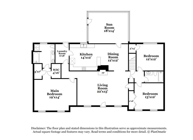 2,000/Mo, 237 Vienna Way Douglasville, GA 30134 Floor Plan View