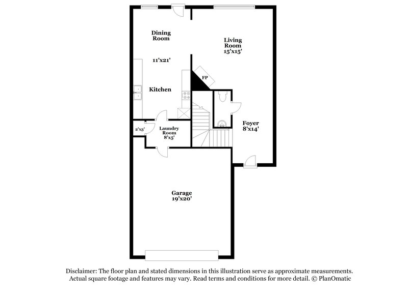 1,965/Mo, 1417 Arbor Place Dr Morrow, GA 30260 Floor Plan View