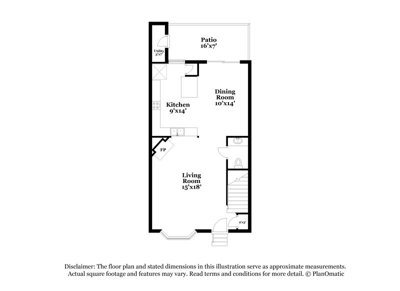 1,950/Mo, 10900 Wittenridge Dr Lot E2 Alpharetta, GA 30022 Floor Plan View