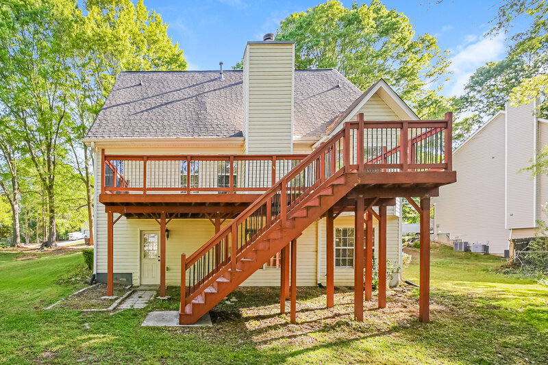 2,385/Mo, 1655 Bramlett Blvd Lawrenceville, GA 30045 Rear View