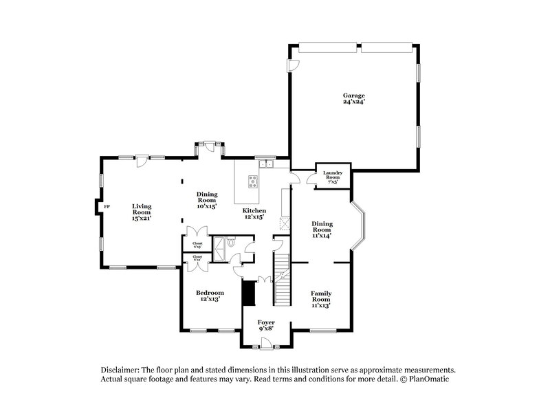 3,395/Mo, 201 Hawick Ln McDonough, GA 30253 Floor Plan View 3
