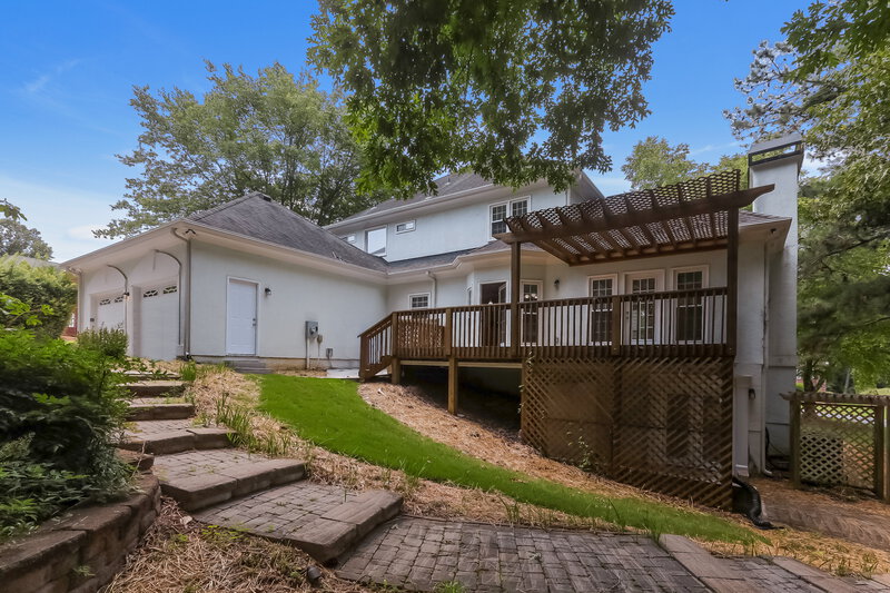 3,395/Mo, 201 Hawick Ln McDonough, GA 30253 Rear View