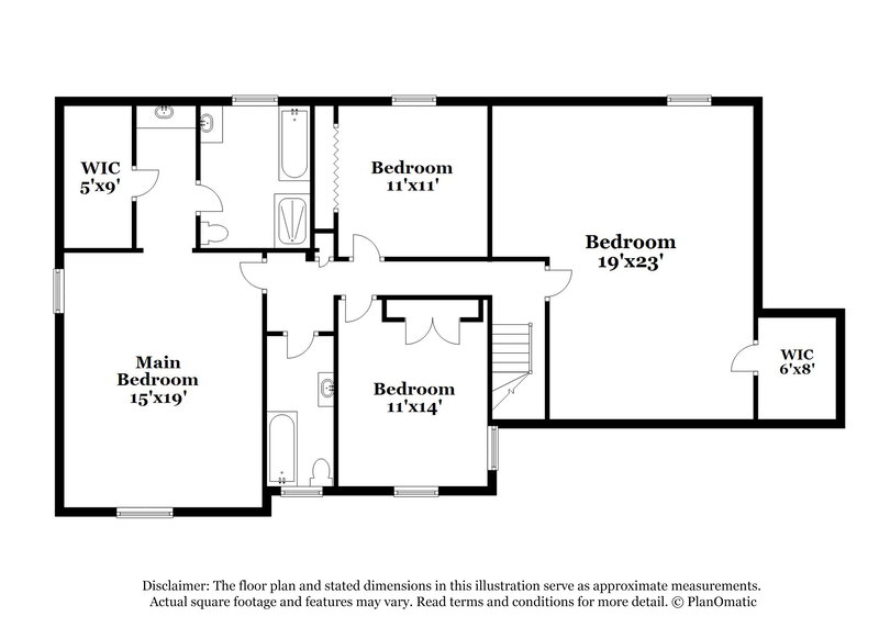 2,975/Mo, 231 Amsterdam Dr SW Lilburn, GA 30047 Floor Plan View 2
