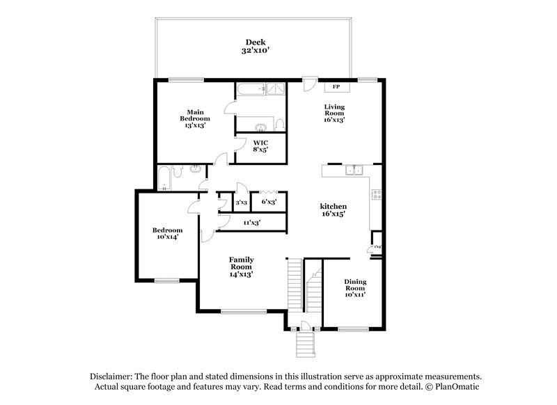 2,330/Mo, 2704 Northgate Way NW Acworth, GA 30101 Floor Plan View 2