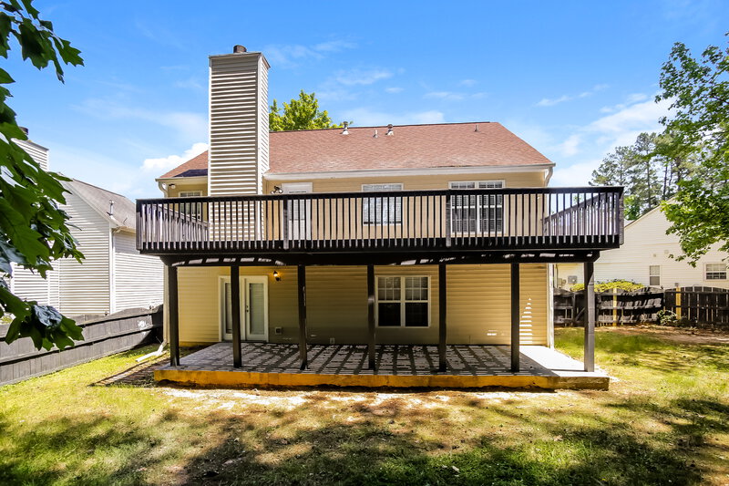 2,330/Mo, 2704 Northgate Way NW Acworth, GA 30101 Rear View