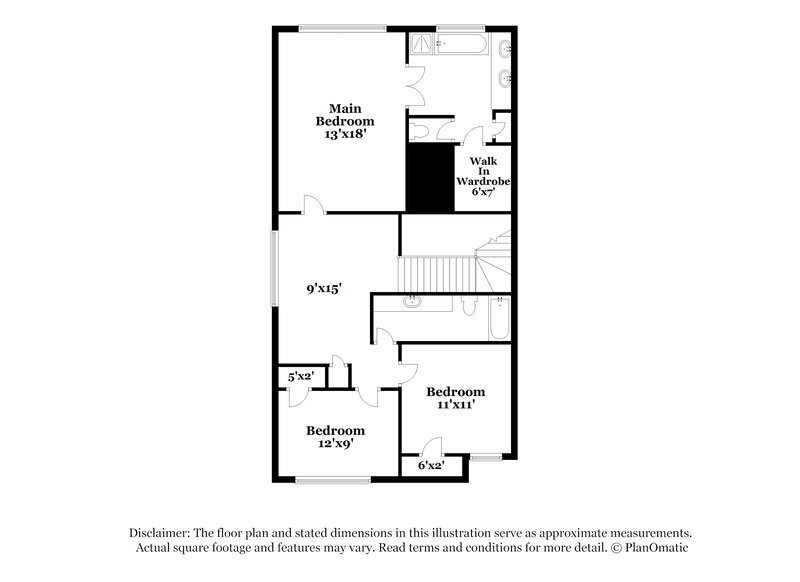 2,710/Mo, 3647 Archgate Ct Alpharetta, GA 30004 Floor Plan View 2