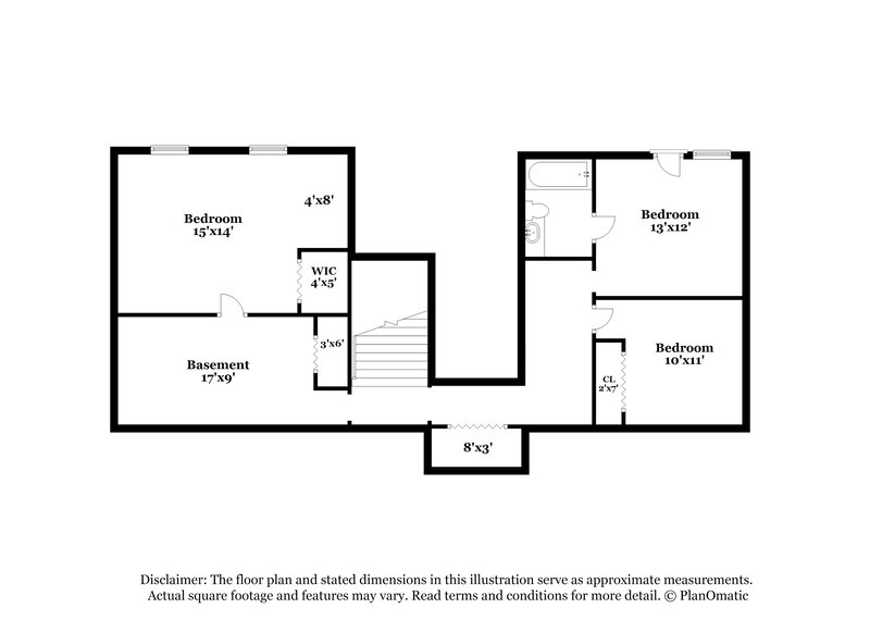 2,485/Mo, 4859 Wilkie Way NW Acworth, GA 30102 Floorplan View 3