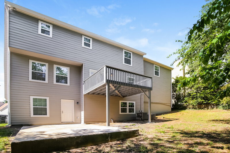 2,475/Mo, 4859 Wilkie Way NW Acworth, GA 30102 Rear View