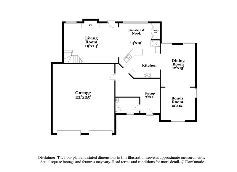 3,100/Mo, 72 Ryans Pt Dallas, GA 30132 Floorplan View